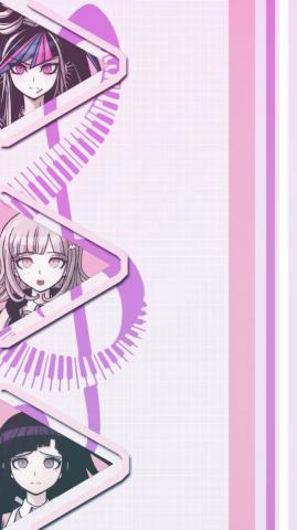 The Ultimate Detective Phone Wallpaper With Tsumiki Chiaki And