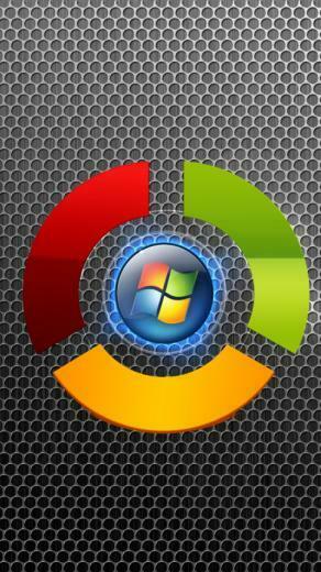 Windows And Chrome Wallpaper For