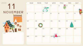 And Customizable November Templates