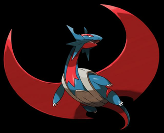 Mega Salamence Official Design Edited By Tomycase