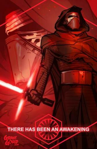 Kylo Awakens Ren Force Star Wars Wallpaper
