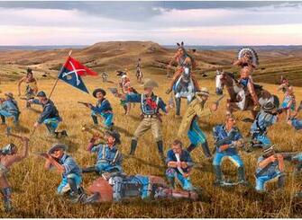 Image Little Big Horn Diorama Pc Android iPhone And iPad Wallpaper
