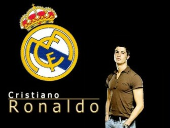 Cristiano Ronaldo Real Madrid Wallpaper Logo And