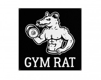 Amazon Gym Rat Banner Home Decor Large Wall Art