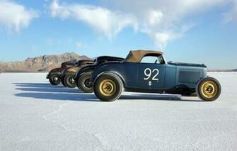 Wallpaper Vintage Desert Race Usa Utah Bonneville Salt Flats