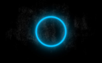 Neon Blue Wallpaper