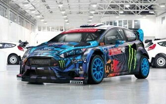 Ken Block S Ford Fiesta St Rx43 Wallpaper Car