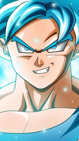 Anime Dragon Ball Super Goku 8k Vertical Art