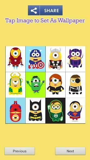 Cute Superheroes Wallpaper Minions App