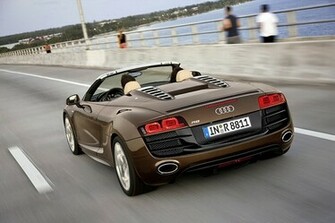 Wallpaper Audi R8 Spyder Animaatjes