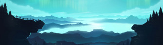 Minimalist Dual Monitor Wallpaper