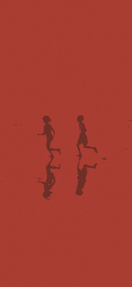 Character Illustrations Red Wallpaper
