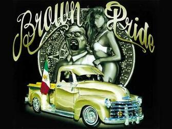 Brown Pride Lowrider Art Image