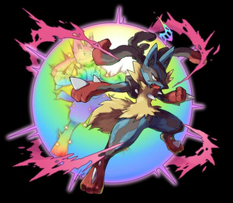Lucario Mega Evolve Artwork Unofficial By Tomycase