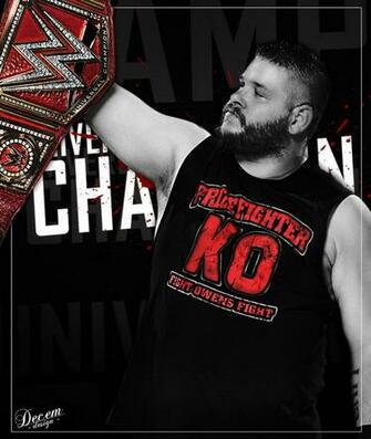 Wwe Universal Champion Kevin Owens By Dkanen