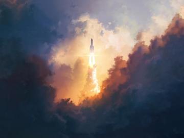 Ariane Five X R Wallpaper