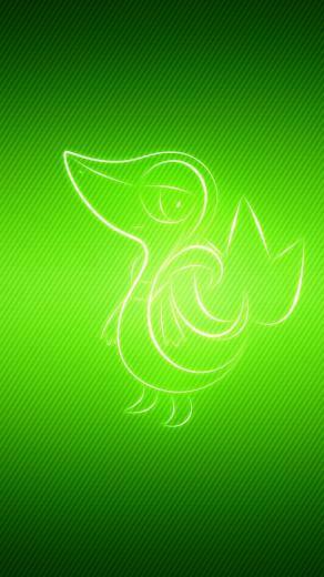 Pokemon Poultry Snivy Wallpaper Background Android