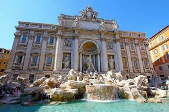 Trevi Fountain Wallpaper HD Desktop