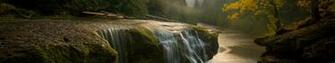 Monitor Multi Screen Multiple Waterfall Chute Wallpaper