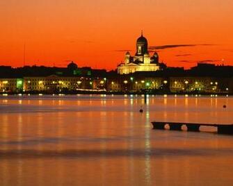 Nature Orange Finland Helsinki Twilight Time Of Day Wallpaper