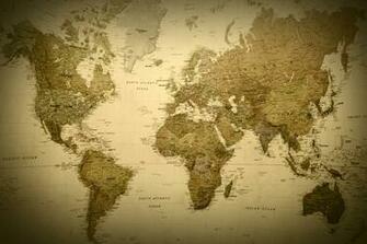 Displaying Image For Antique World Map