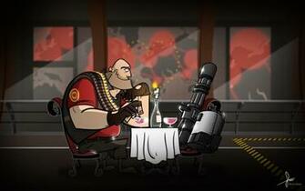 Pin Heavy Tf2 Wallpaper Engineer Pyro Spy
