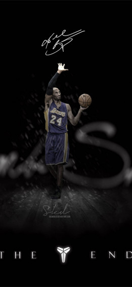Kobe Bryant Cool Basketball iPhone Wallpaper