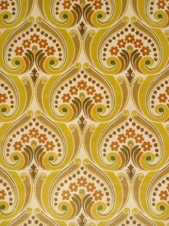 Vintage Retro Barok Behang Jaren Wallpaper
