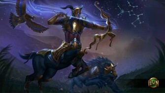 Sagittarius Emerald Warden Wallpaper Heroes Of Newerth Lore