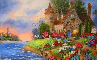 Cape Cod Quilt Wallpaper HD Desktop Background