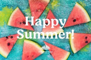 Happy Summer Livingstone Range School Division