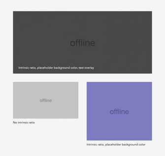 Service Worker One Fallback Offline Image For Any Aspect Ratio By