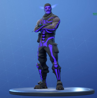 Purple Skull Trooper Fortnite Skin Wallpaper