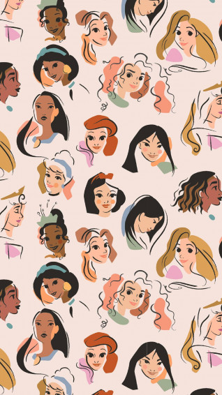 A Classic Disney Princess With Modern Twist Wallpaper