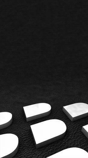 Wallpaper For Blackberry Big Leather Logo Personal