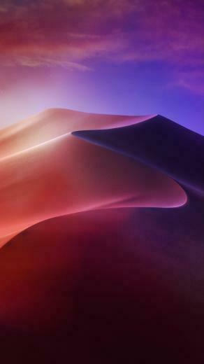 Colourful Mojave Wallpaper In iPhone