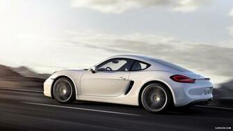 Porsche Cayman Whit HD Wallpaper Background Image