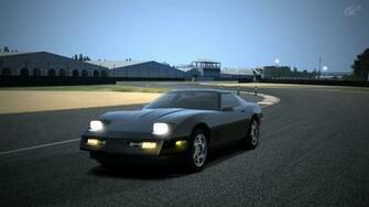 C4 Corvette Logo Wallpaper Gran Turismo