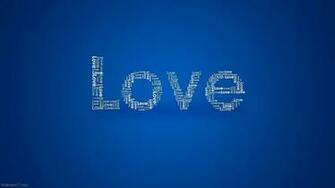 Love Word Pixels Wallpaper Tagged February