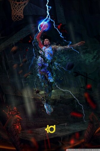 Wallpaper Kevin Durant 3d Background