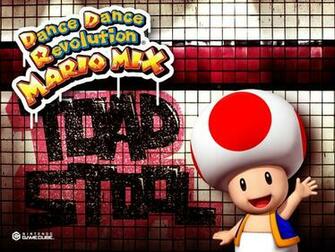 Dance Revolution Mario Mix Toad Wallpaper