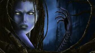 Sarah Kerrigan Queen Of Blades Widescreen Wallpaper