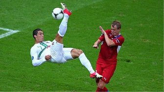 Cristiano Ronaldo Bicycle Kick Sport