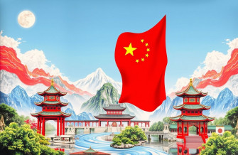 China Flag Wallpaper