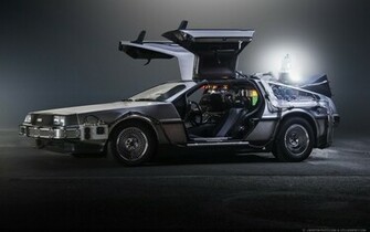 Delorean Time Machine By Team Timecar Wallpaper HD Car
