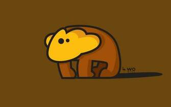 Cartoon Monkey Wallpaper