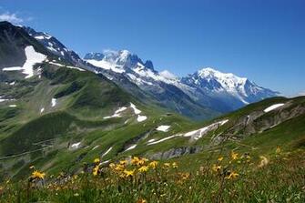 Cool Desktop Wallpaper Of The Mountains Alps Spring