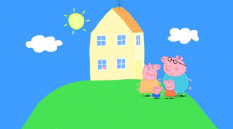 Desktop Peppa Pig House Wallpaper