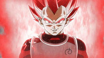 What If Vegeta Gained A Red Aura Instead Of Blue