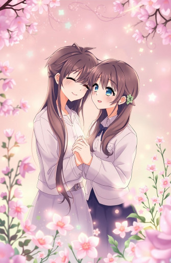 Cute Anime Couple Wallpaper